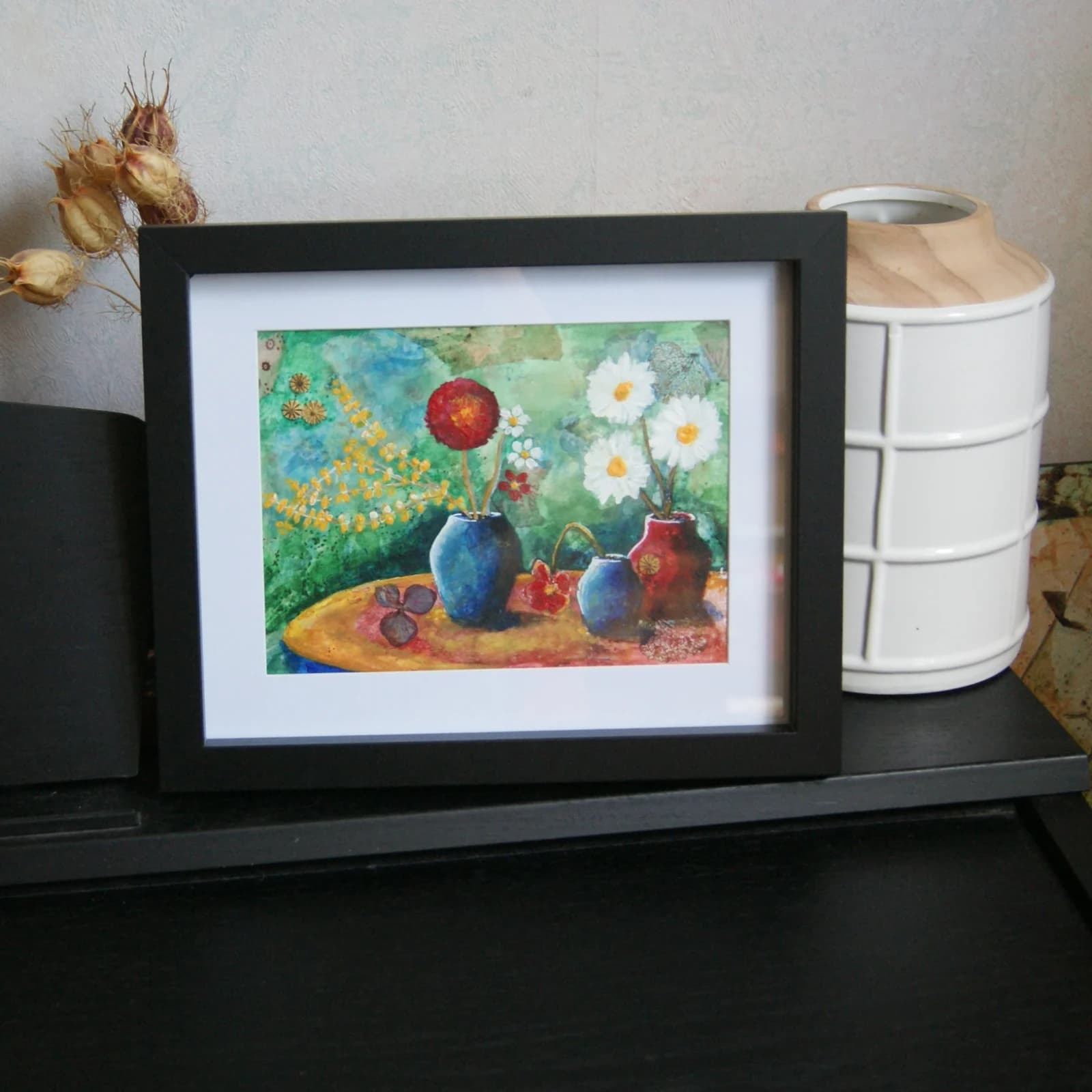 Tableau encadré Les Bouquets